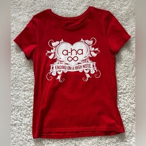 A-ha 2010 Tour Band T-Shirt